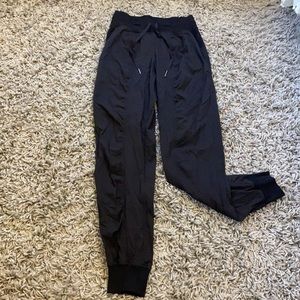 Lululemon black dance studio jogger